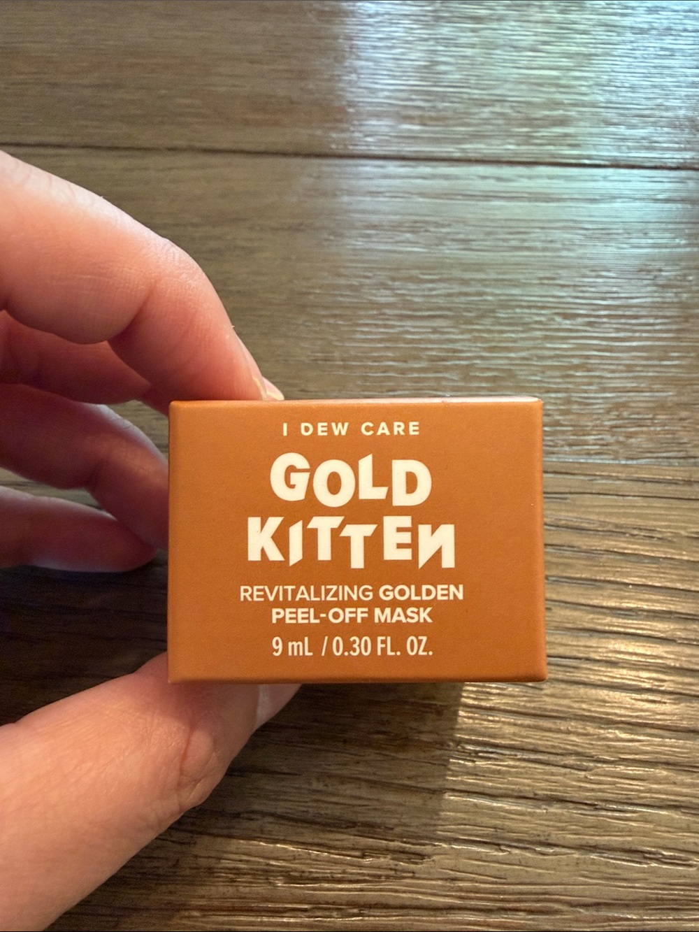I Dew Care Gold Kitten Revitalizing Golden Peel-Off Mask - Gold